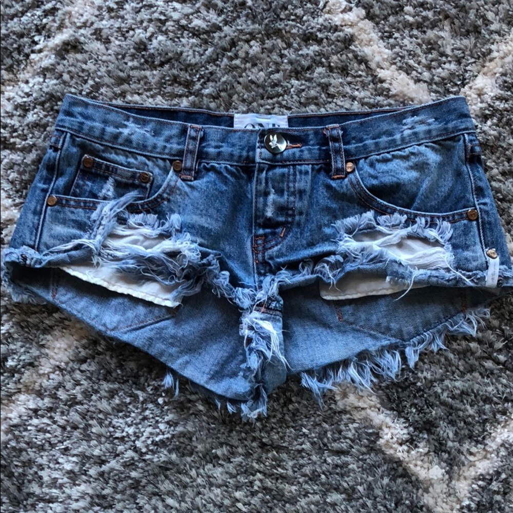 One Teaspoon Denim Shorts